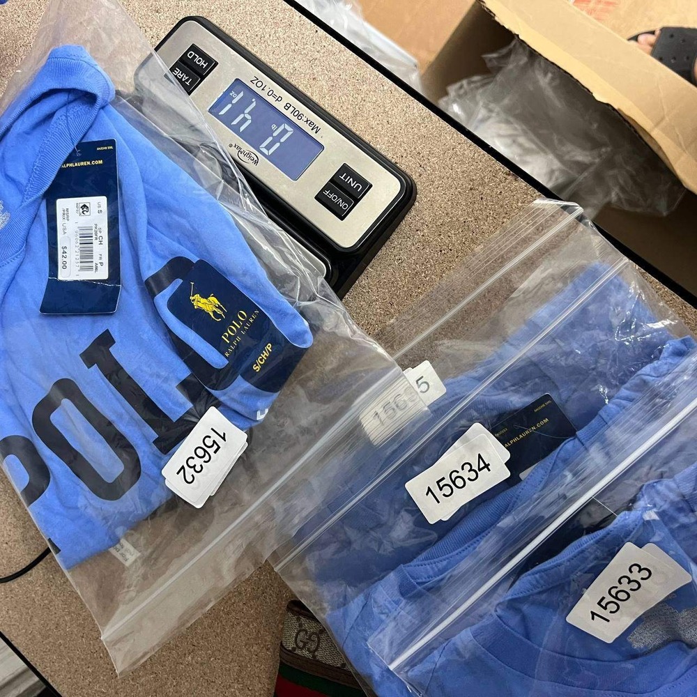 Polo Ralph Lauren Shirt Men Small Blue Short Sleeve Crew Neck Cotton‎ New S - Picture 6 of 6